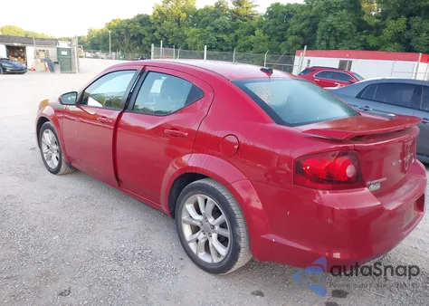 2012 Dodge Avenger R/T z USA, uszkodzony, nr VIN 1C3CDZBG5CN137706